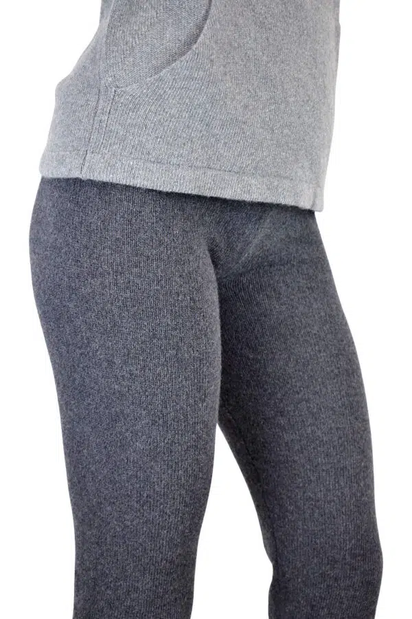 Pantalone donna in puro Cashmere - Antracite