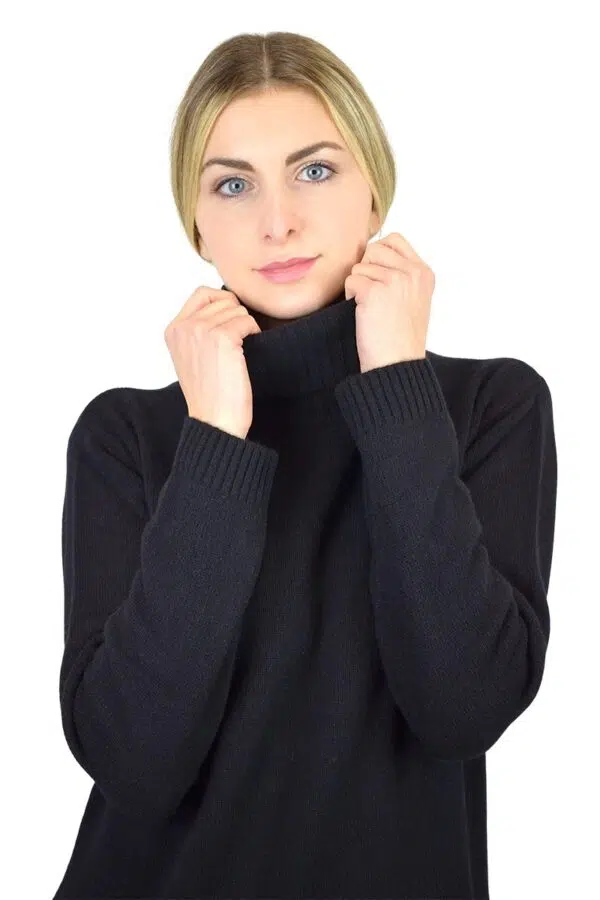 Maglione a collo alto