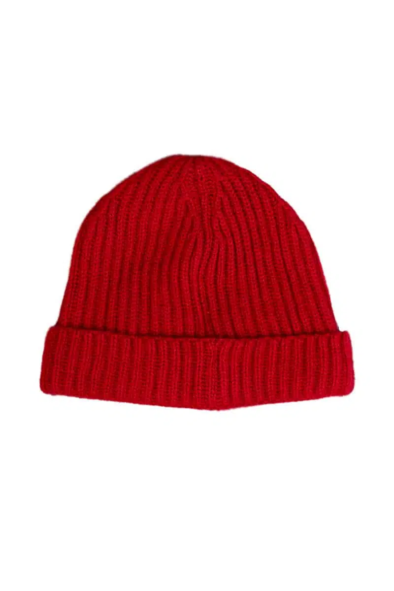 cappello-bambino-cashmere-rosso