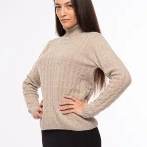 Dolcevita a Treccia da donna in Eco-Cashmere - Papini Cashmere