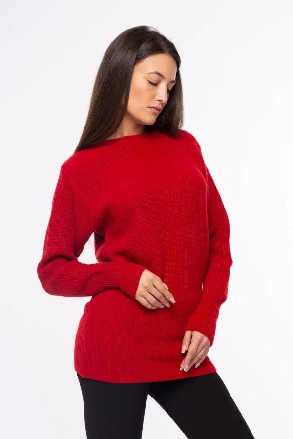 maglione balza donna eco cashmere